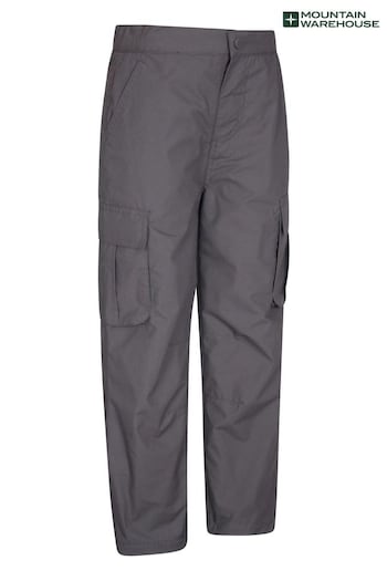 Mountain Warehouse Grey Winter Trek Youth abstract-print Trousers (B76008) | £23