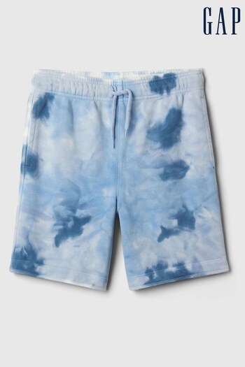 Gap Blue Vintage Soft Tie-Dye Pull On Shorts (4-13yrs) (B76074) | £15