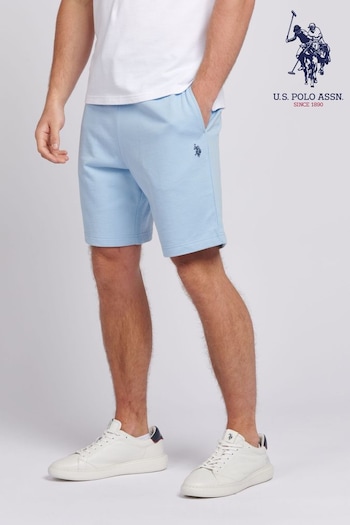 U.S. con Polo Assn. Mens Classic Fit Double Horsemen Sweat Shorts (B76120) | £40