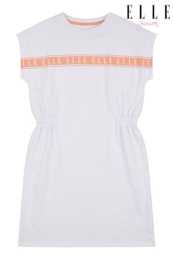 ELLE Junior Cotton White Vest Dress (B76172) | £18 - £22
