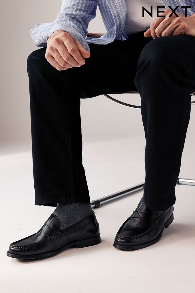 Buy Men s Formal Loafer Shoes Online Next UK
