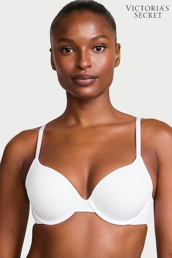 Victoria's Secret White Logo Strap Full Cup Push Up Bra (B76411) | £35