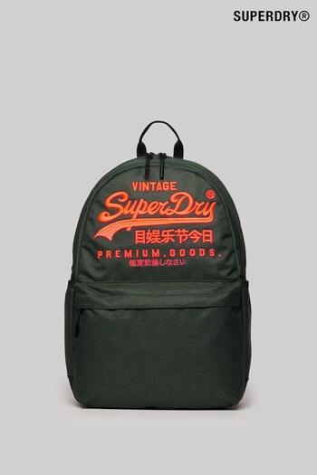 Superdry Green Heritage Montana Backpack (B76490) | £45
