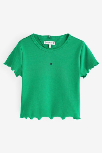 Tommy GRAPHIC Hilfiger Essential Rib T-Shirt (B76575) | £20 - £25