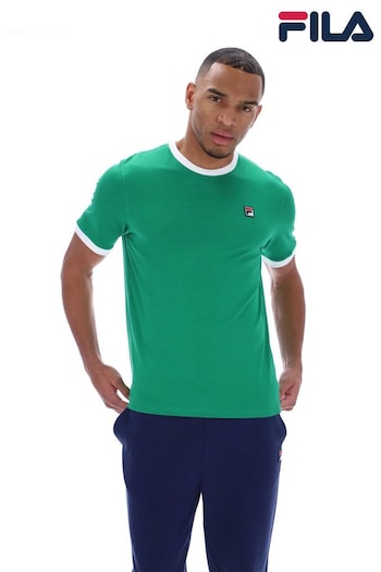 Fila Green Marconi Essential Ringer T-Shirt (B76679) | £25