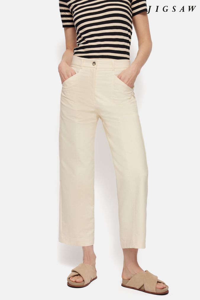 Jigsaw wide leg trousers clearance