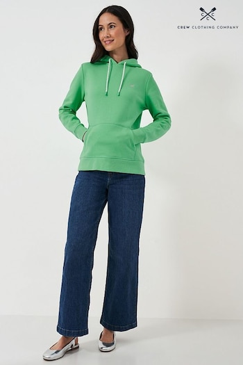 Crew Clothing Garments Plain Cotton Regular Hoodie (B76828) | £49