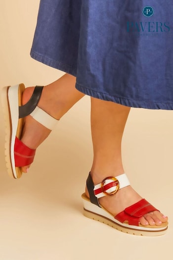 Pavers Comfortable Wedge Heel Sandals Tokyo (B77168) | £35