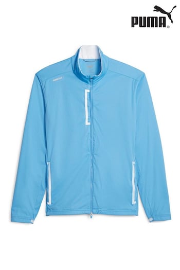 Puma Blue Golf Channel Softshell Mens Jacket (B77326) | £120