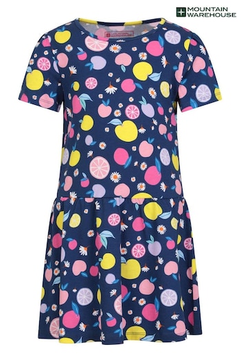 Mountain Warehouse Blue Kids Drop Waist Dress (B77404) | £21