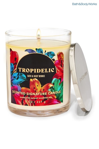 Bath & Body Works Tropidelic Tropidelic Signature Single Wick Candle 8 oz / 227 g (B77474) | £20