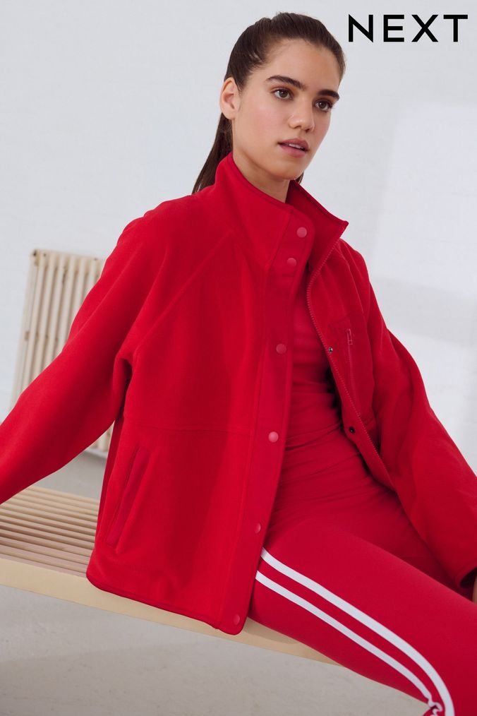 Women s Red Sports Sweatshirts Hoodies Next Official Site