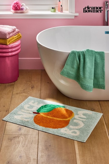 Eleanor Bowmer Orange Nice Bum Bath Mat (B77574) | £25