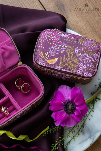 Sara Miller Haveli Garden Travel Jewellery Case (B77685) | £30