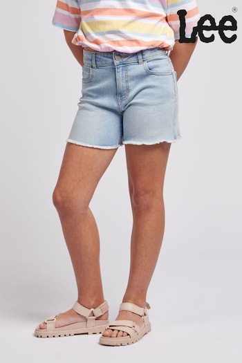 Lee Girls Blue Stella Denim Shorts (B77771) | £40 - £48