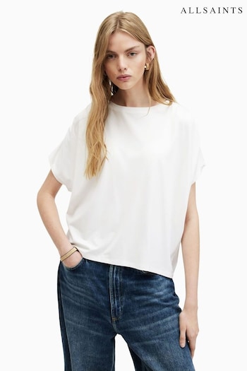 AllSaints White Natalie T-Shirt (B77873) | £49