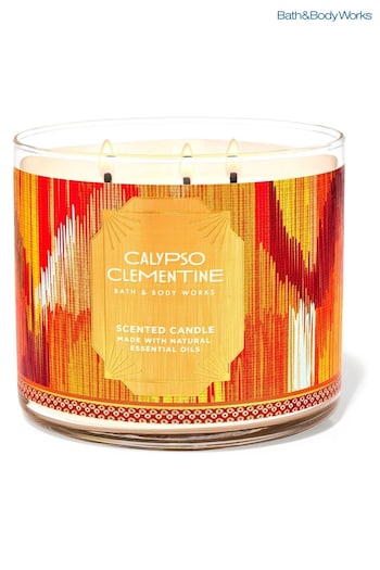 Bath & Body Works Calypso Clementine 3-Wick Candle 14.5 oz / 411 g (B77948) | £29.50