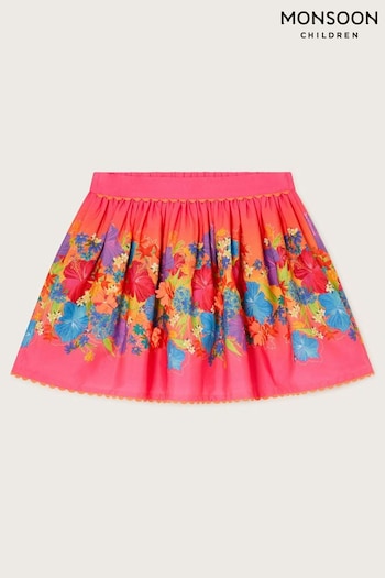 Monsoon Pink Ombre Floral Skirt (B77983) | £18 - £22
