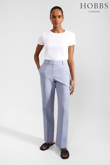 Hobbs Blue Adina Trousers (B78042) | £110