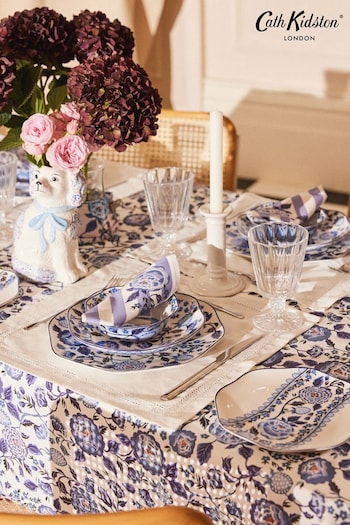 Cath Kidston Blue Strawberry Garden Tablecloth (B78134) | £40