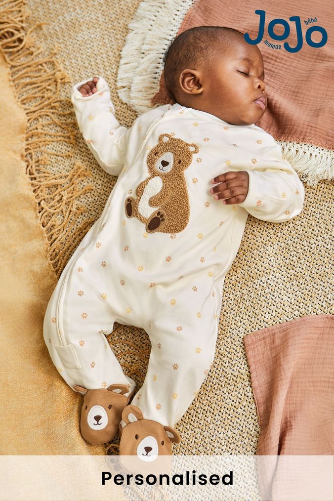 Buy Girls Sleepsuits Can Be Personalised Baby Online Next UK