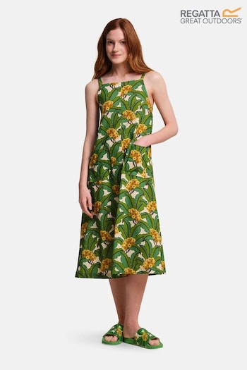 Regatta Green Orla Kiely II Sun Dress (B78327) | £60