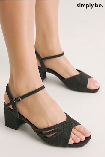 Simply Be Halter Back Sandals (B78373) | £35