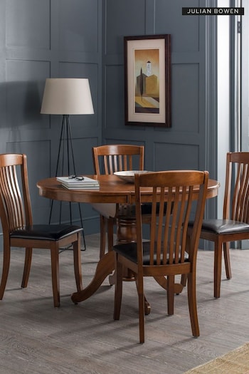 Julian Bowen Mahogany Canterbury Extending Table (B78600) | £285