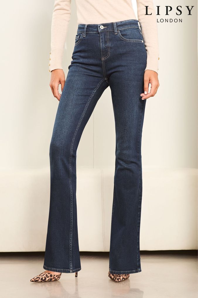 Mid rise flare pants hotsell