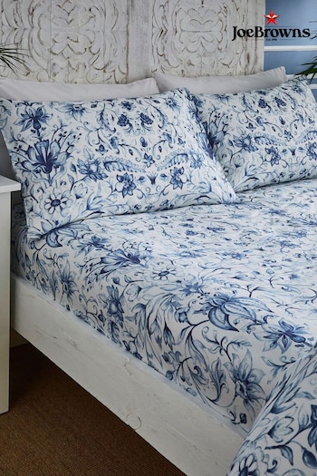 Joe Browns Blue Floral Vivid Vase Coordinated Bedding (B78868) | £20 - £40