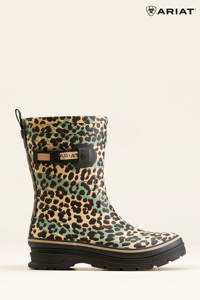 Leopard print ariat boots online