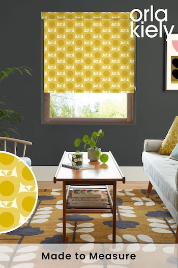 Orla Kiely Yellow Apples Made to Measure Roller Blinds (B79145) | £58
