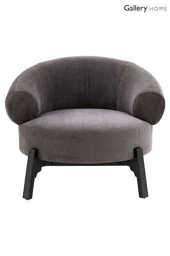 Gallery Home Anthracite Grey Archway Armchair (B79149) | £1,200