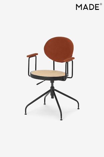 MADE.COM Orange Rumana Office Chair (B79216) | £299