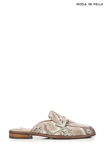 Moda in Pelle Animal Ellajean Mule Slip-On Shoes With Trim (B79237) | £89
