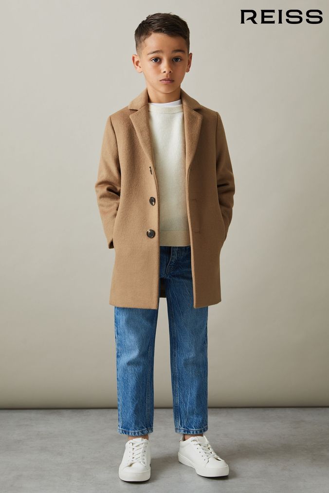 Boys wool blend coat online