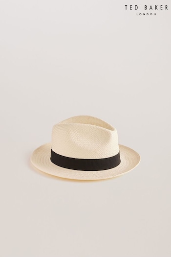 Ted Baker Adrien Panama Cream Hat (B80085) | £45