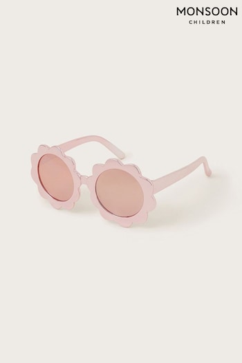 Monsoon Pink Flower Sunglasses brylska (B80209) | £15