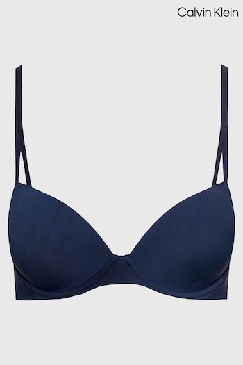 Calvin Klein Blue Plain Bra (B80287) | £42