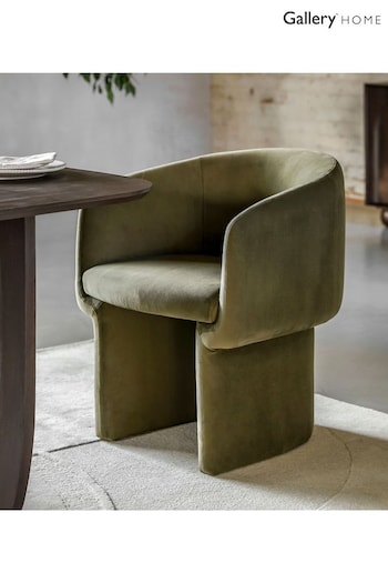 Gallery Home Moss Green Hyde Armchair (B80480) | £630