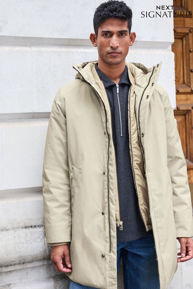 Next mens waterproof coats sales