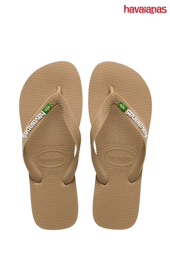 Gold havaianas shop uk