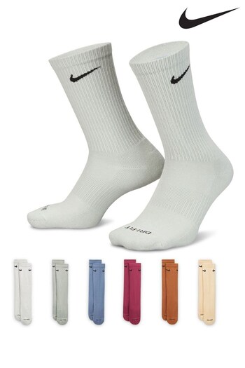 Nike Multi Everyday Plus Cushioned Socks 6 Pack (B81343) | £20