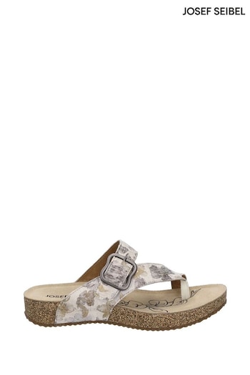 Josef Seibel Cream Tonga Sandals (B81380) | £90