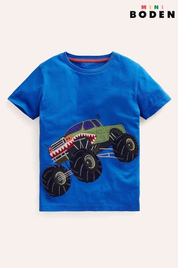 Boden Blue Monster Truck T-Shirt (B81415) | £19 - £21