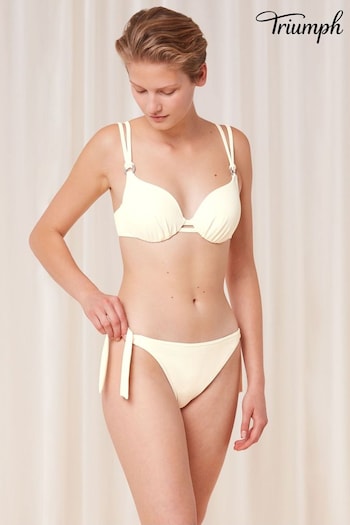 Triumph Summer Glow White Bikini Bra (B81426) | £50