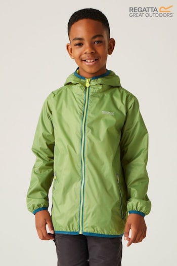 Regatta Boys Lever II Waterproof Hooded Jacket (B81496) | £32
