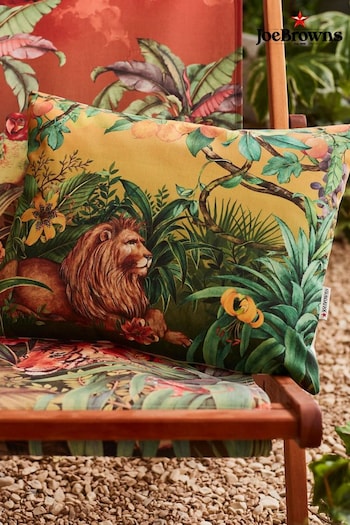 Joe Browns Green Regal Lion Reversible Garden Cushion (B81626) | £29