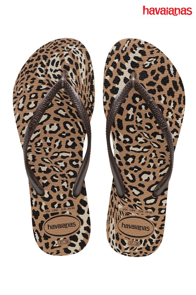 Havaianas zebra print top