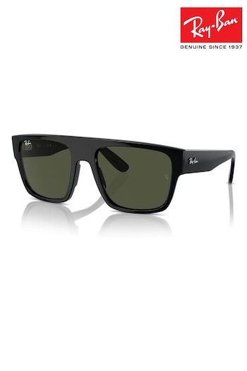 Ray-Ban Drifter Rb0360S Square Black Sunglasses (B81687) | £164